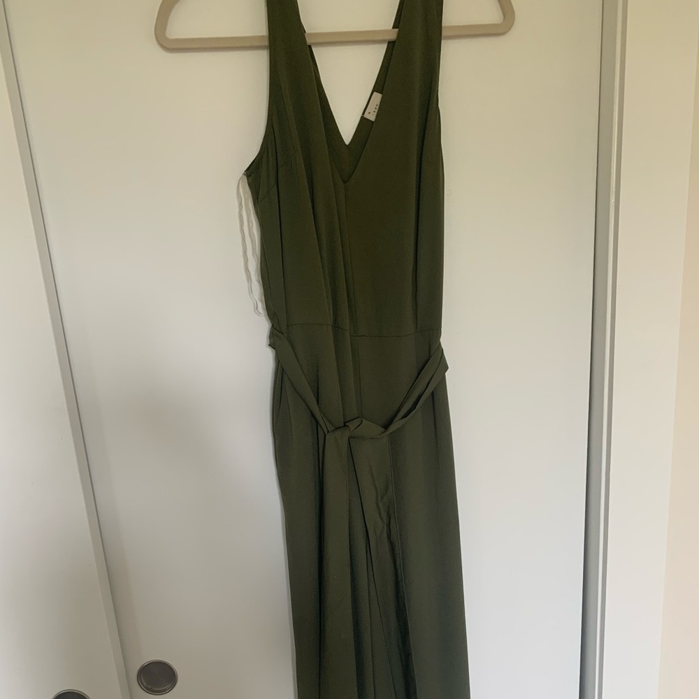 Olive green jumpsuit